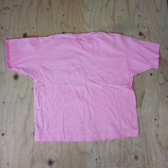 Vintage Hanes Blank T-Shirt Pink - Picture 3 of 3